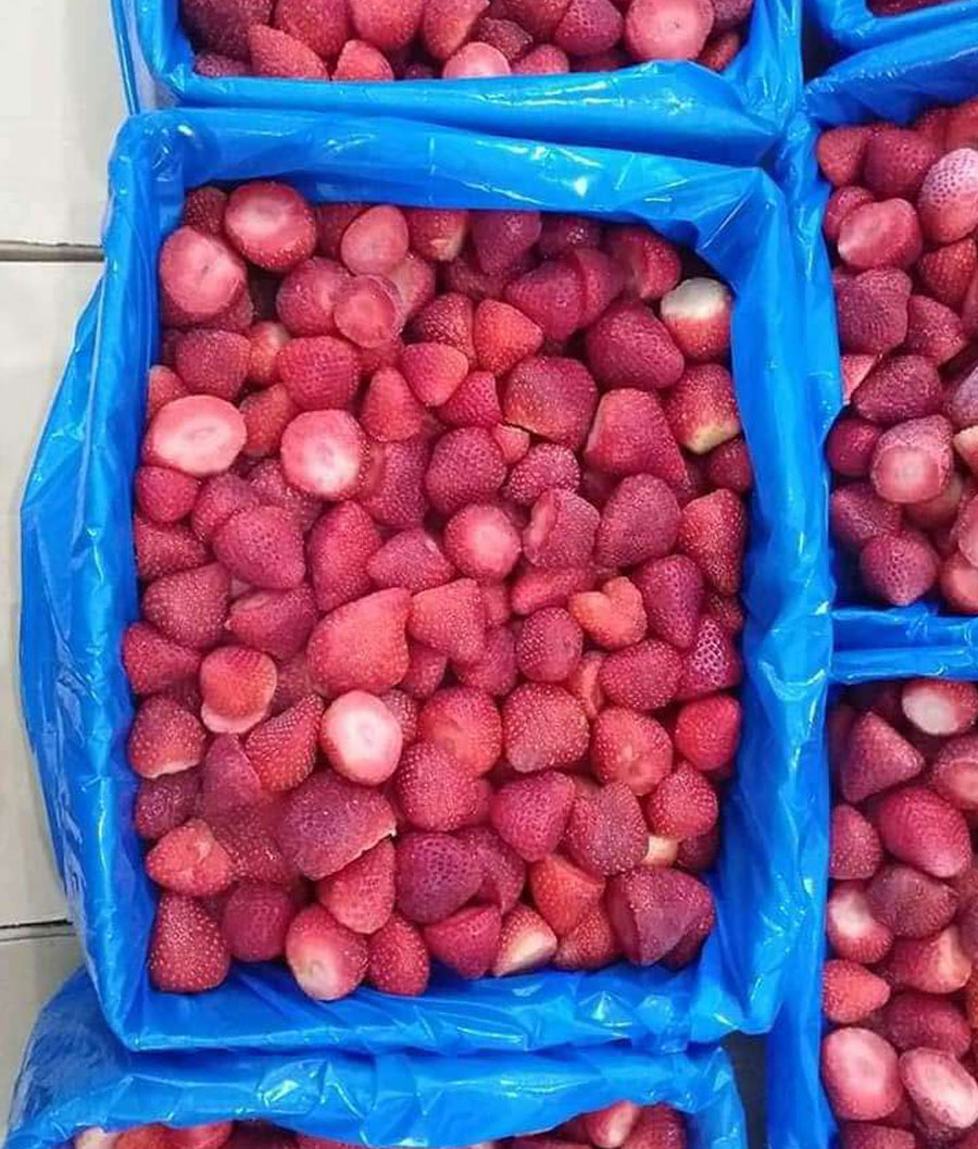 Frozen Strawberries