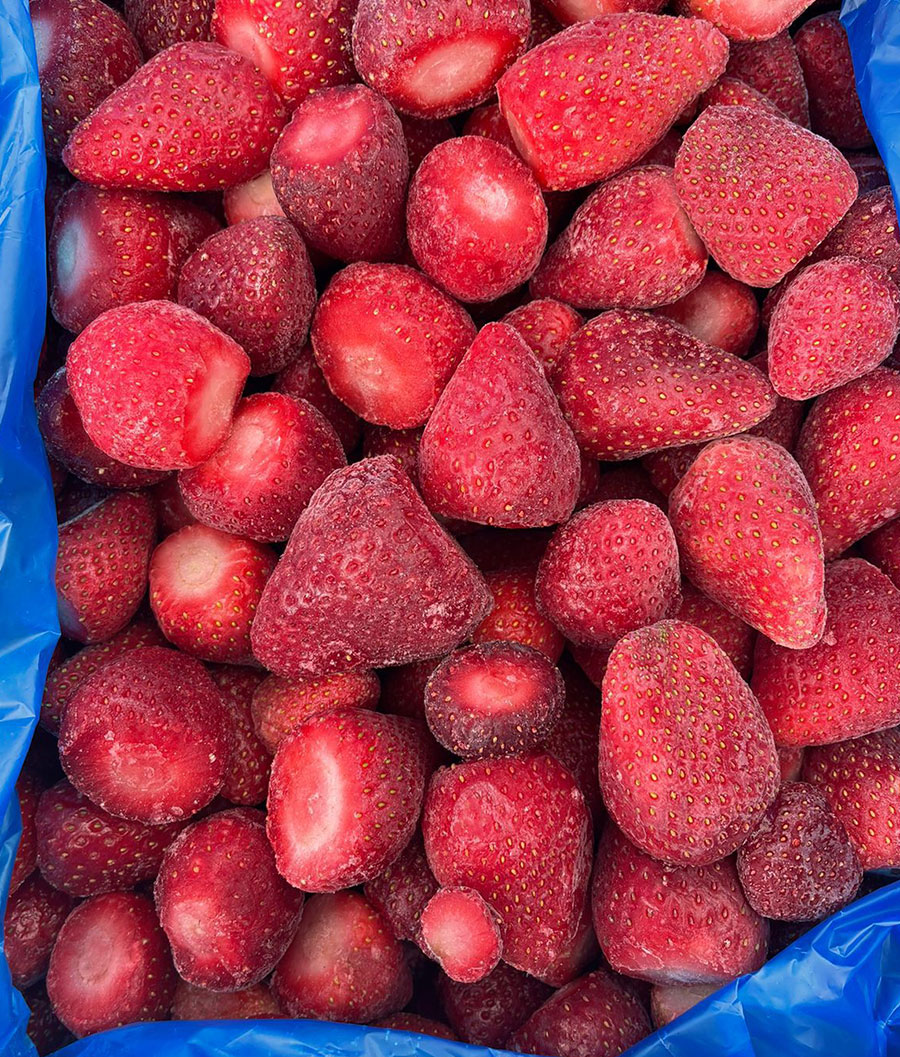 Frozen Strawberries